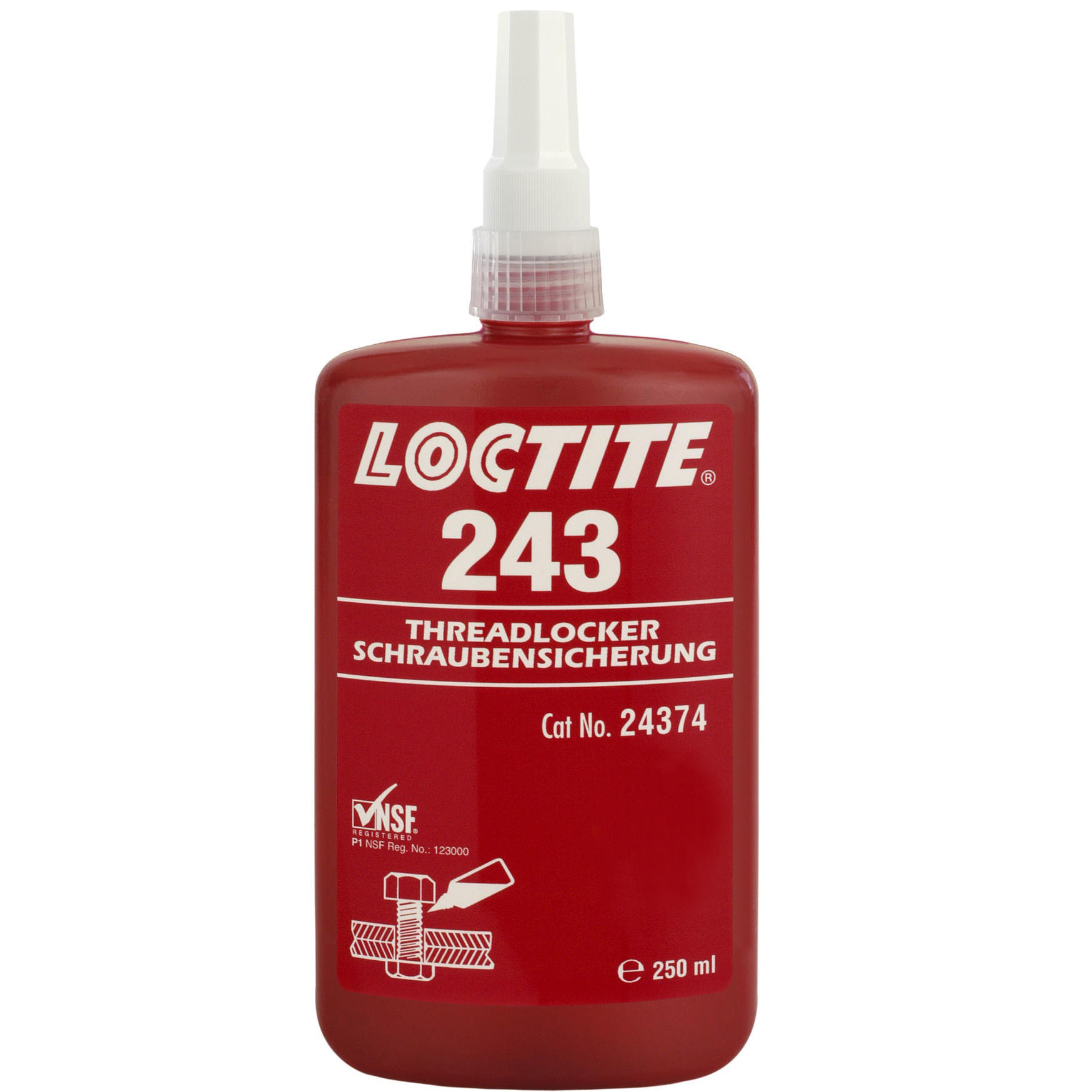 Loctite 243锁固胶250ml