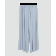 ZARA 女装 百褶长裤 08372022444